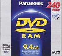 Panasonic DVD RAM Medium DVDs and