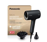 Panasonic EH-NA0J-N895 nanoe Moisture+ and Mineral Hair Dryer, Diffuser & Concentrator Nozzle, Intelligent Sensing, Hot & Cold Alternating Mode, Skin, Scalp & Hair Tip Care Modes, 1600W Power, Black