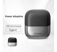 Panasonic Electric Shaver for Men Facial Beard Travel USB-C Charging Razor Portable Detachable Shaver 3-Blade Cutting System ES-PCM3AH405