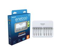 Panasonic eneloop 8 Cells Charger Smart Rechargeable AA AAA batteries BQ-CC63