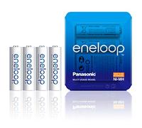 Panasonic eneloop AA Rechargeable Ready-To-Use Ni-MH Batteries, Pack of 4. (BK-3MCCE/4LE)