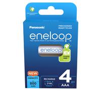 Panasonic Eneloop AAA 800mAh Batteries x 4 BK-4MCDE Latest Generation