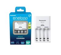 Panasonic Eneloop Basic Charger + 4 AAA Rechargeable 2000 mAh batteries BQ-CC51