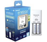 Panasonic Eneloop Compact Charger BQ-CC50 + 2 AA Rechargeable batteries 2000mAh