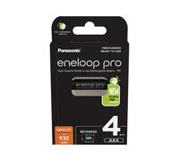 Panasonic Eneloop Pro AAA Rechargeables 930mAh - Pack of 4 for Toys & Gadgets
