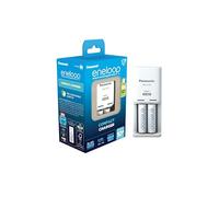 Panasonic 52050E20 Compact Charger with 2x AA 2000mAh NiMH Batteries