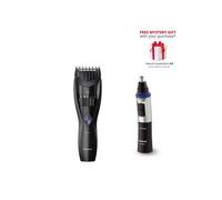 Panasonic Er-Gb37 + Er-Gn30 Beard & Facial Hair Trimmer Set In Black Black One Size