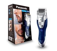 Panasonic ER-GB40 Wet and Dry Electric Beard Trimmer for Men with 19 Cutting Lengths, Standard UK 3pin plug, Silver