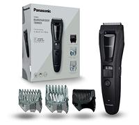 Panasonic ER-GB61-K503 - Men's Body, Beard & Head Trimmer (3 in 1, Rechargeable, Stainless Steel, Long Battery, 39 Settings, 3 Accessories Included) Black/Silver