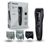 Panasonic ER-GB62-H503 Beard Trimmer for Men, Hair and Body Trimmer for Men, Portable Waterproof Wireless, 39 Adjustable Lengths, 3 Accessories, Wired or Wireless, Matte Grey
