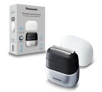 Panasonic ES-ACM3BW503 Series 700 Compact Shaver with 3 Blades, Wet & Dry Shaver for Men, Beard Density Sensor+, IPX7 Waterproof, USB-C Charging, AC USB Power Supply, White