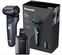 Panasonic ES-LV97 Wet & Dry Electric 5-Blade Shaver with Cleaning & Charging Stand, UK 2 Pin Plug
