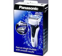 Panasonic ES-RF31 4 Blade Electric Shaver Wet/Dry with Flexible Pivoting Head for Men, Stainless - Black/Silver