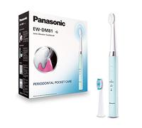 Panasonic EW-DM81-G503 Electric Toothbrush, 2 Heads Included, Timer, 2 Operating Modes, Ergonomic Design, 31,000 Motions Per Minute, Sound Vibration, Green
