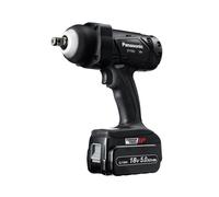 Panasonic Ey7552 Heavy-Duty Impact Wrench 18V 2 X 5.0Ah Li-Ion In Silver Silver One Size