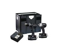 Panasonic Eyc232Lj Twin Pack 18V 2 X 5.0Ah Li-Ion In Black Black One Size