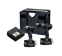 Panasonic Eyc241Lj2G31 Twin Pack 18V Drill And Impact Driver With Batteries