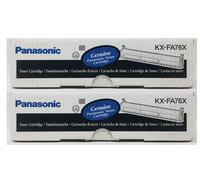 Panasonic KX-FA76X Original Black KX-FL501/KX-FLM551/KX-FLB750/KX-FLB751 x 2pcs