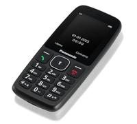 Panasonic KX-TF400EXB 4G User-friendly Button Mobile Phone Volte, 200 Hours Standby, USB-C Charging Function, 2.4 Inch Display, Bluetooth, LED Torch, Camera, IP44 Waterproof, Black