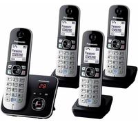 Panasonic KX-TG 6824 Cordless Phones, Quad Handset with Answer Machine