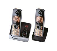Panasonic KX-TG6722 DECT telephone Black