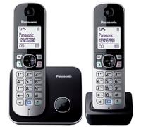 Panasonic KX-TG6812EB Twin DECT Cordless Telephone with LCD Display (2 Handsets)