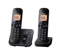 Panasonic KX-TGC262EB Digital Cordless Phone for Elderly with Nuisance Call Block, Answering Machine, Easy-to-read Display, Hands-Free Speakerphone, A