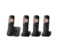 Panasonic KX-TGC264E Digital Cordless Phones : 18-min answering machine, dedicated call block button, an easy-to-read dot-matrix display and a hands-