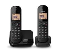 Panasonic KX-TGC412EB Digital Cordless Phone With Twin Handsets