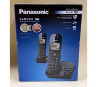 Panasonic KX-TGC422EB telephone DECT telephone Caller ID Black