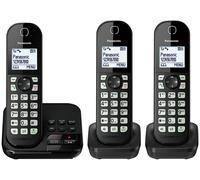 Panasonic KX-TGC463EB Cordless Phone & Answer Machine Triple