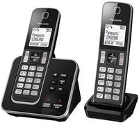 Panasonic KX-TGD622EB Digital Cordless Telephone with Dedicated Nuisance Call Block Button and Answering Machine, Twin DECT