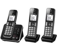 Panasonic KX-TGD623EB Digital Cordless Telephone with Dedicated Nuisance Call Block Button and Answering Machine, Trio DECT