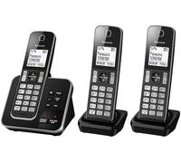 Panasonic KX-TGD623EB Digital Cordless Telephone with Dedicated Nuisance Call Block Button and Answering Machine, Trio DECT