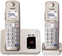 Panasonic KX-TGE222 DECT telephone Champagne.Gold Caller ID