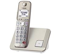 Panasonic KX-TGE250GN Cordless Phone (Lock up to 1,000 Phone Numbers, Clear Font Size with Strong Contrast, Extra Loud Handset, Full Duplex Hands-Free Calling)