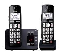 Panasonic KX-TGE822E Digital Cordless Home Twin Phone, Answer Machine
