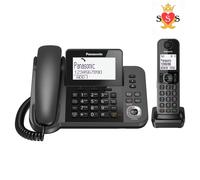 Panasonic KX-TGF320 Corded and Cordless Home office Telephone Kit with EACH