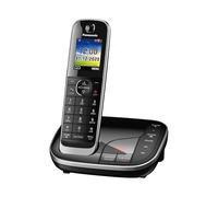 Panasonic KX-TGJ420EB Landline Phone Cordless, House phones, Automated Call Blocker, Answer machine, Colour Display, Single Handset - Black