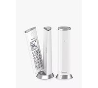 Panasonic KX-TGK222 Designer Cordless Phone, with answerphone, call blocker and do not disturb mode - White