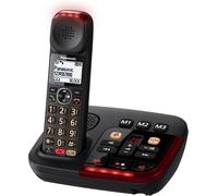 Panasonic KX-TGM420EB Big Button Cordless Phone with Answer Machine