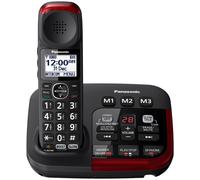 Panasonic KX-TGM420EB Big Button Cordless Phone with Answer Machine