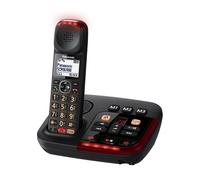 Panasonic KX-TGM420EB Big Button Cordless Phone with Answer Machine