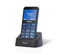 Panasonic KX-TU155 Essentials Mobile Phone for Elderly, Priority Call, Big Button Phone, SOS Emergency Button, Hearing Aid Compatible, Bluetooth, FM Radio, Camera, Blue