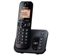 Panasonic KX-TGC260EB Cordless Phone, Single Handset with Answering Machine