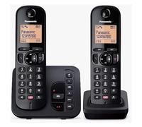 KX-TGC262EB Twin Digital Cordless Telephone with Answering Machine