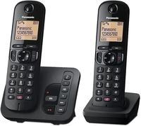 KX-TGC262EB Twin Digital Cordless Telephone with Answering Machine