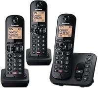 Panasonic KX-TGC263E Digital Cordless Phones: 18-min answering machine, dedicated call block button, an easy-to-read dot-matrix display and a hands-free speakerphone