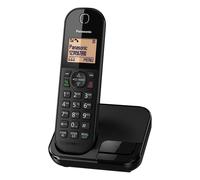 Panasonic KX-TGC41 Digital Cordless Phone with Nuisance Call Blocker, speakerphone and call waiting - Black