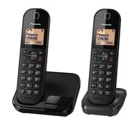 Panasonic KX-TGC412EB Digital Cordless Phone With Twin Handsets
